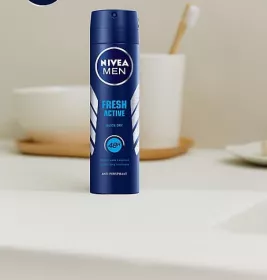 *NIVEA For men дезодорант спрей Активна свіжість 150мл