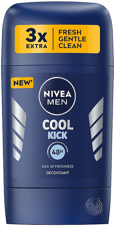 *NIVEA For men дезодорант стік COOL KICK 50мл