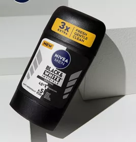 *NIVEA For men дезодорант стік Чорне та біле невидимий 50мл