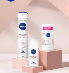 *NIVEA дезодорант стик Эффект пудры 50мл