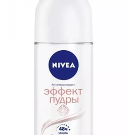 *NIVEA дезодорант-шарик Эффект пудры 50мл