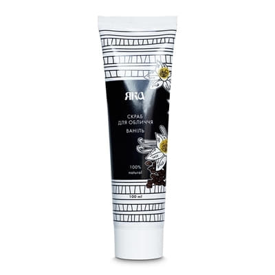 *ЯКА Скраб д/обличчя Ваніль100мл