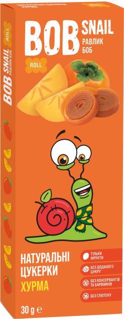 *Цукерки Равлик Боб Хурма 30г