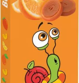 *Цукерки Равлик Боб Хурма-апельсин 30г