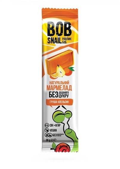 *Мармелад Равлик Боб Груша-апельсин 38г