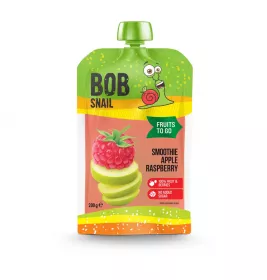 *Пюре Равлик Боб смузі Яблуко-малина 200г (пауч)