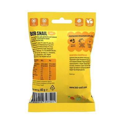Снек Улитка Боб Мультифрукт 40г
