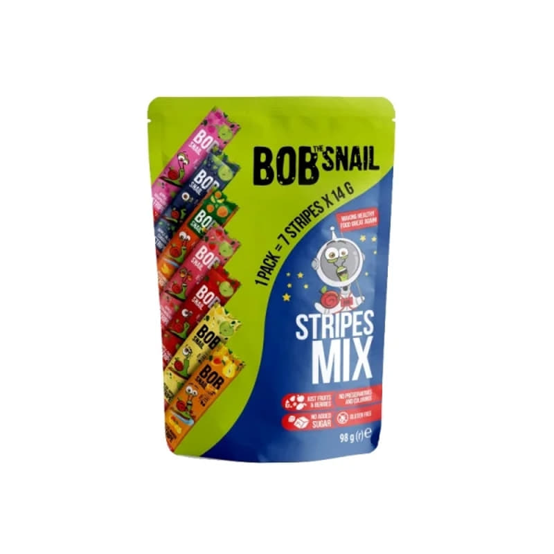 *Страйпси Равлик Боб Фруктово-ягідне асорті 98г