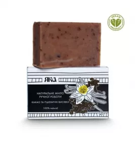 *ЯКА Мило руч. роботи какао-пшенич.висівки 75г