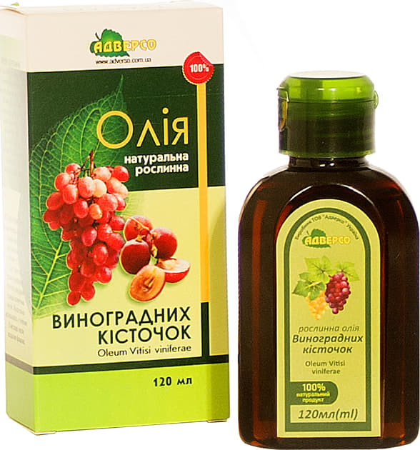 *Олія Адверсо виноградних кісточок 120мл