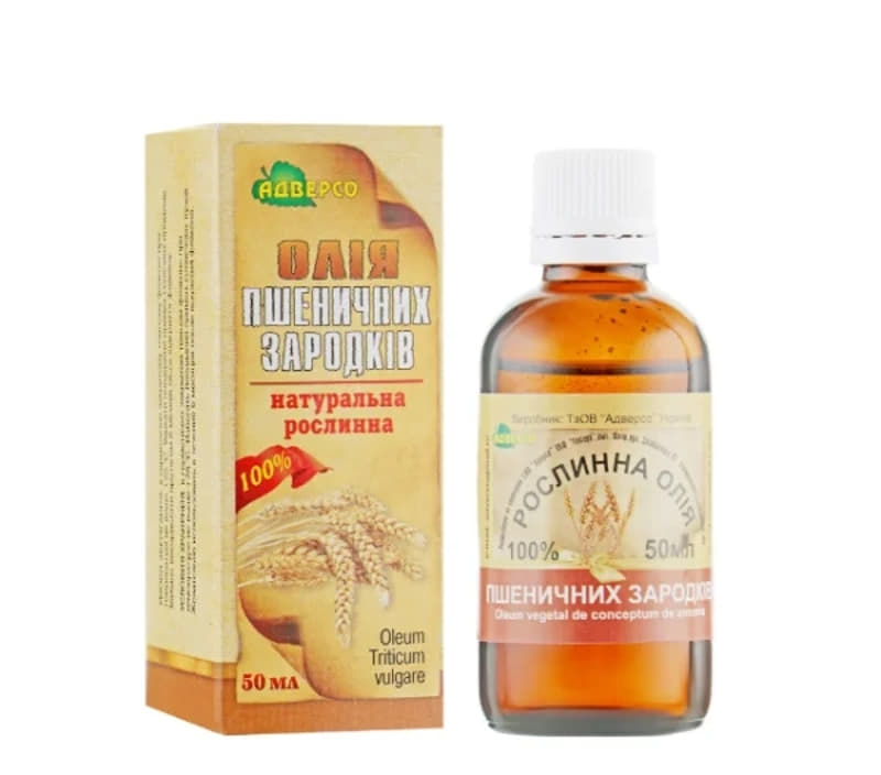 *Олія Адверсо пшеничних зародків 50мл