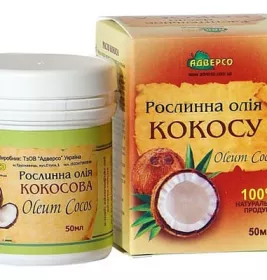 *Масло Адверсо кокосовое твердое 50мл