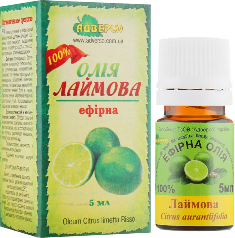 *Масло Адверсо лайма 10мл