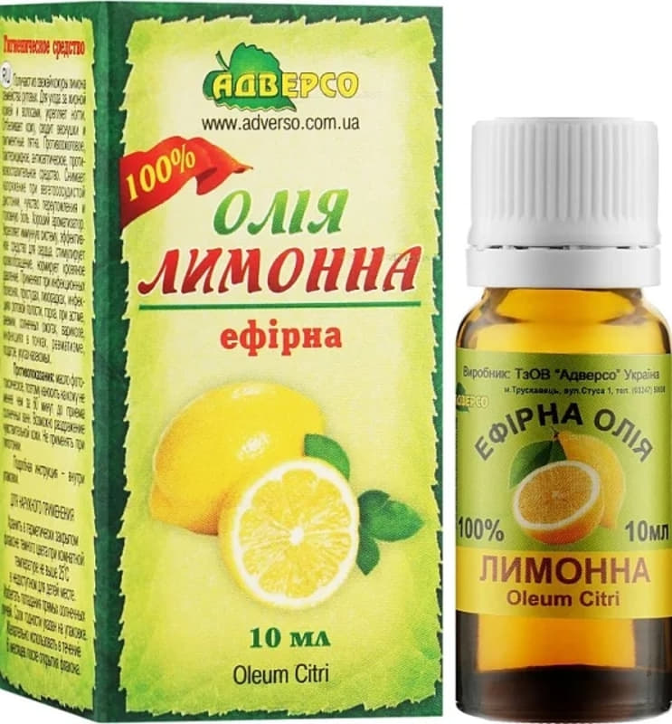*Масло Адверсо лимонное 10мл *Масло Адверсо лимонное 10мл