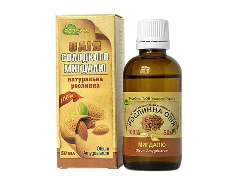 *Олія Адверсо мигдальна 50мл