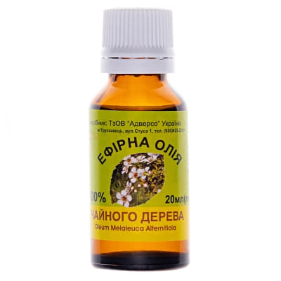*Масло Адверсо чайного дерева 20мл
