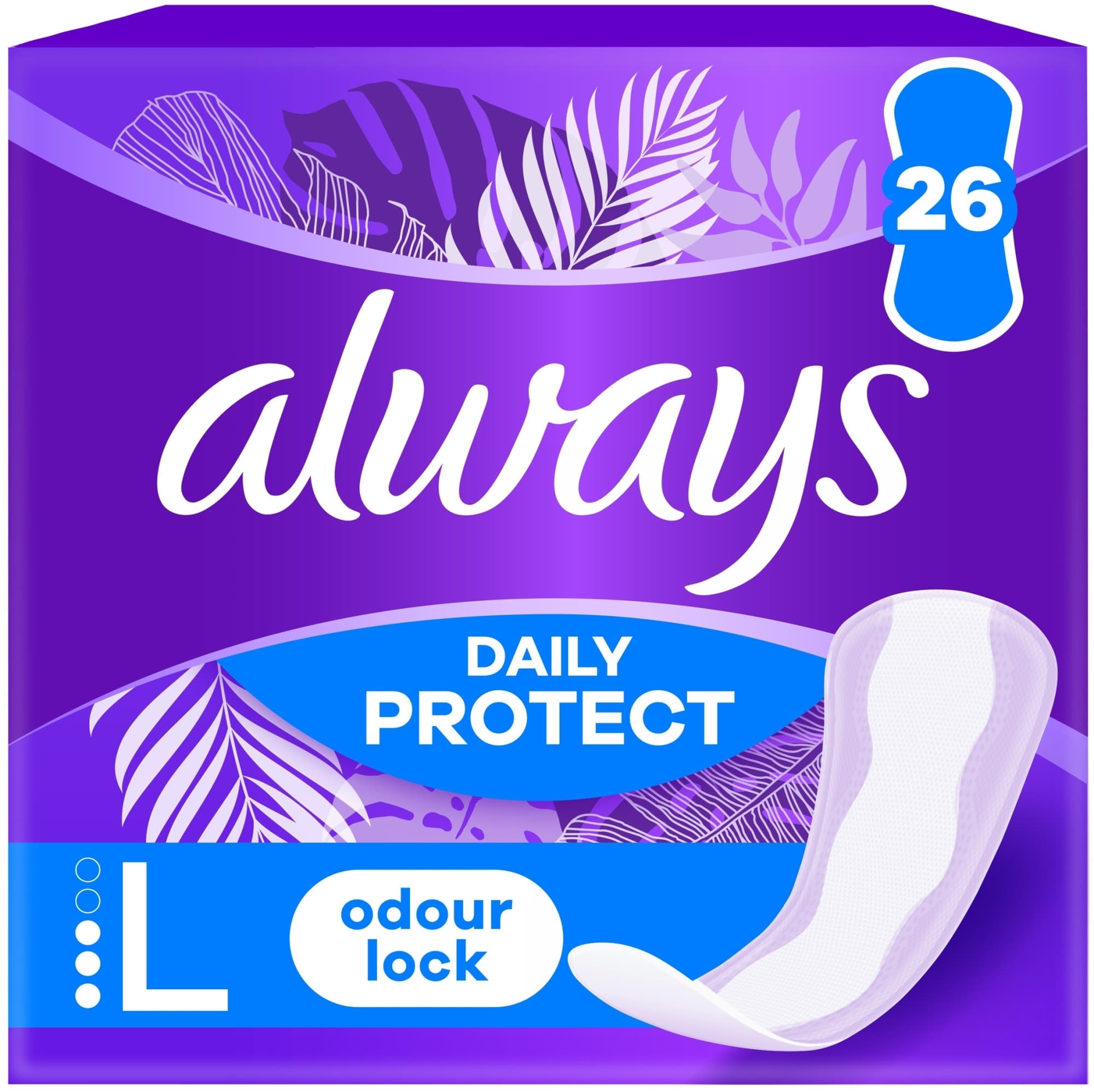 *Прокладки Always Daily щоденні Protect Long ароматиз №26