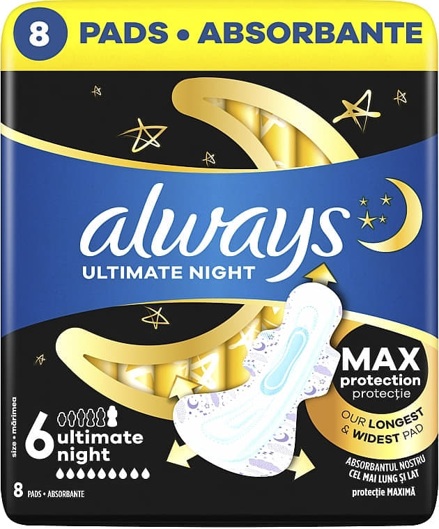 Прокладки Always Ultimate Night №8