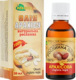 *Масло Адверсо арахисовое 30мл