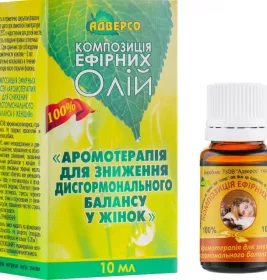 *Масло Адверсо ароматерапия д/снижения дисгормон. баланса 10мл