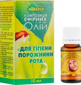 *Олія Адверсо для гігієни порожнини рота 10мл