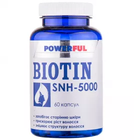 *Біотин SNH-5000 POWERFUL капс. №60