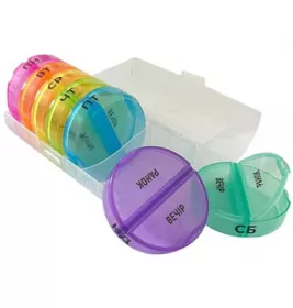 *Органайзер пластиковий Enjee РТ 95289 Тиждень з кришкою