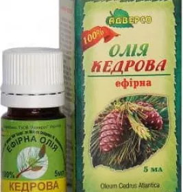 *Масло Адверсо кедрового ореха 5мл