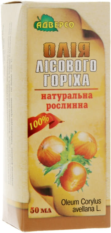 *Масло Адверсо лесного ореха 50мл