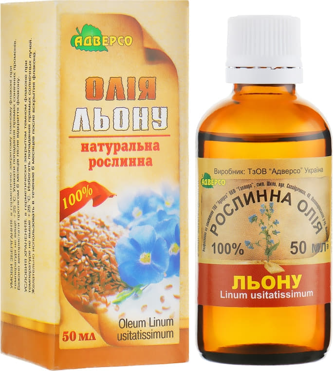 *Масло Адверсо льна 30мл