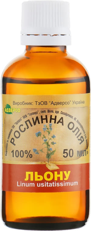 *Масло Адверсо льна 30мл