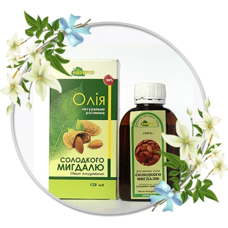 *Олія Адверсо мигдальна 120мл