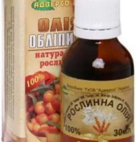 *Масло Адверсо облепиховое 30мл