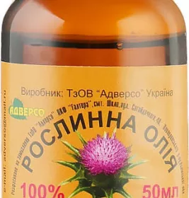 *Масло Адверсо расторопши 50мл