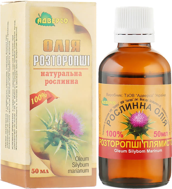 *Олія Адверсо розторопши 50мл