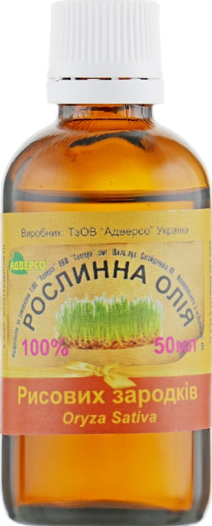 *Масло Адверсо рисовых зародышей 50мл
