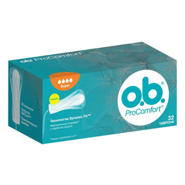 *O.b Тампони super №32