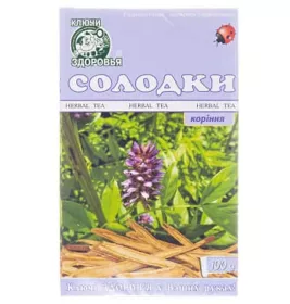 *Солодки корені  Ключі здоров'я 100г