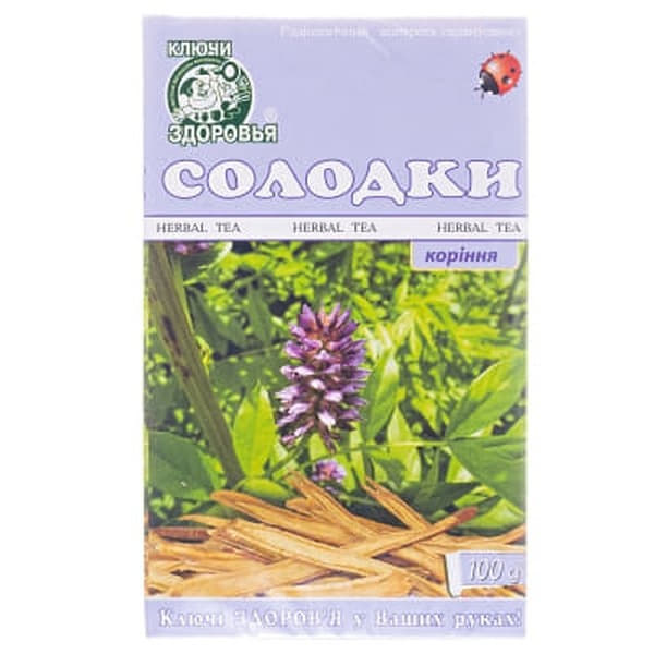 *Солодки корені  Ключі здоров'я 100г
