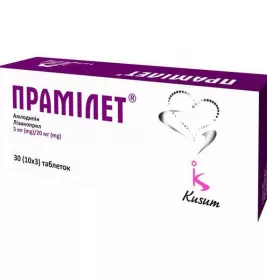 *Прамілет табл. 5мг/20мг №30