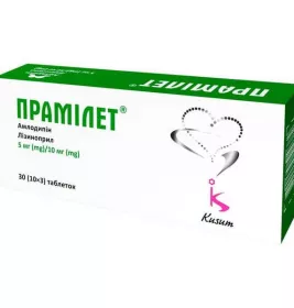 *Прамилет табл. 5мг/10мг №30