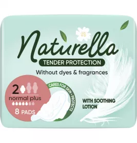 *Прокладки Naturella Tender Protection Ніжний Захист Normal Plus №8