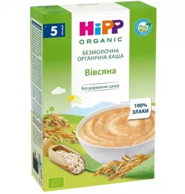Каша HiPP безмолочная органическая овсяная 200г