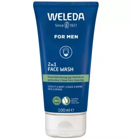 Гель Weleda для лица и бороды 2 в 1 для мужчин 100мл