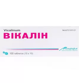 *Вікалін табл. №100 Монфарм