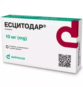 Есцитодар табл. дисперг. 10мг №30 (15*2)