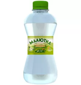 Вода Малютка Premium питна 0,33л