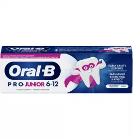 Зубна паста ORAL-B Pro Junior Ніжний смак 75мл