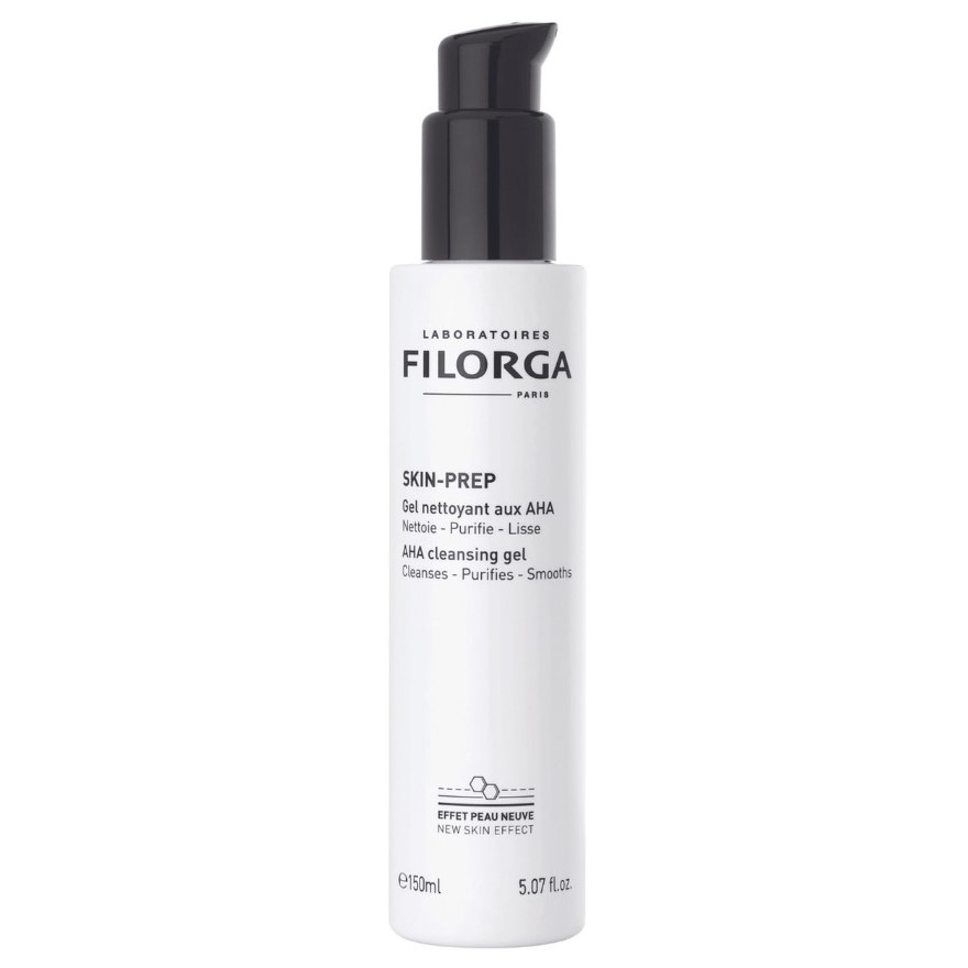 Гель Filorga Skin-Prep с АНА очищающий для лица 150мл Гель Filorga Skin-Prep с АНА очищающий для лица 150мл