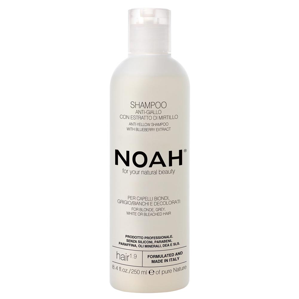 NOAH Hair Шампунь для нейтрализации желтого тона с черникой 250мл NOAH Hair Шампунь для нейтрализации желтого тона с черникой 250мл